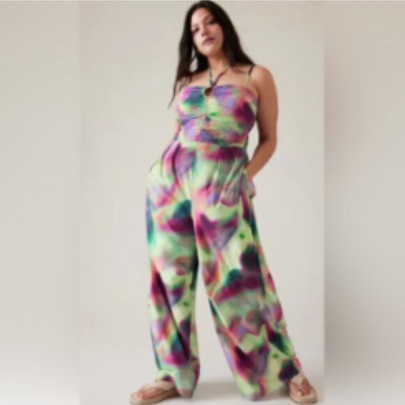 Athleta Alicia Keys Enlighten Multicolor Jumpsuit 18 - Picture 11 of 13